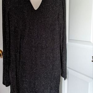 Maternity beautiful dress black with sparkle